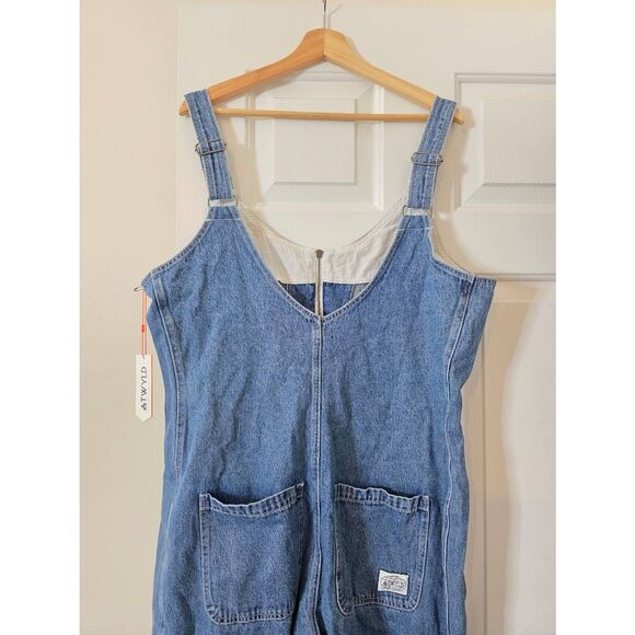 Atwyld Vandace Denim Jumpsuit XXL NWT - Picture 8 of 11